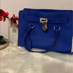 Michael Kors Royal, electric blue purse